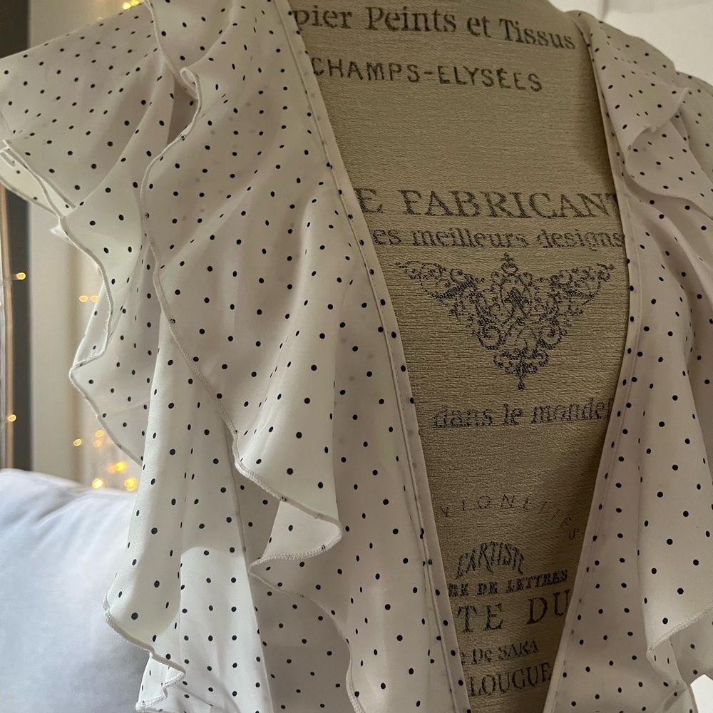 VICTORIA'S SECRET Ruffle Maxi Robe Kimono - Picture 2 of 5